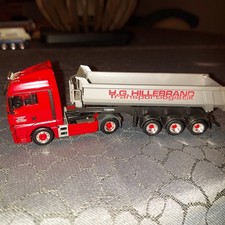 1:87  Herpa MAN Sattelkipper rot Umbau/Eigenbau