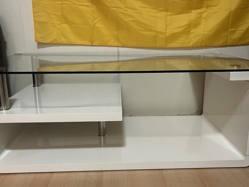Couchtisch mit glass - couchtisch,