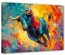 Stier Bull Abstrakt el Toro