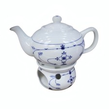 Teepott und Stövchen Indisch