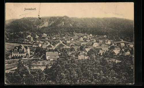 Ansichtskarte kurort jonsdorf - kurort,