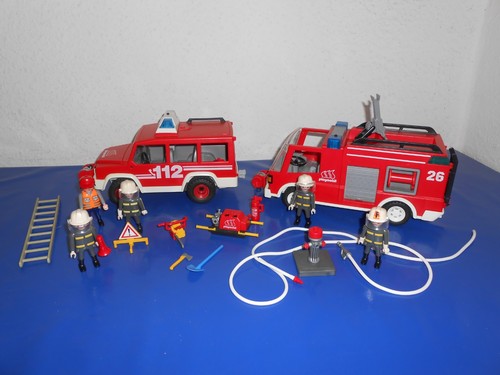 Playmobil feuerwehr fahrzeuge - feuerwehr,