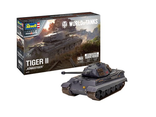 Revell panzer tiger ausf b - ii, ausf.