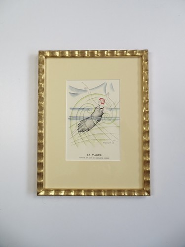 Vintage art deco - art, teller