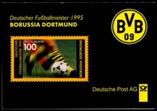BRD SONDERKARTE 1995 FUSSBALL
