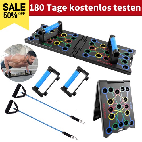 Liegestützebrett push - 24-in-1,