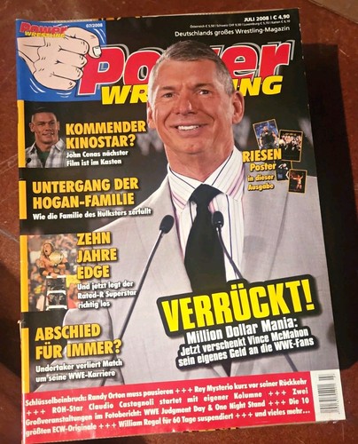 Power wrestling magazin juli - wrestling,