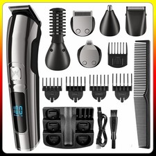 Haarschneider Haarschneidemaschine Profi Trimmer Rasierer Bart Clipper Hair Akku