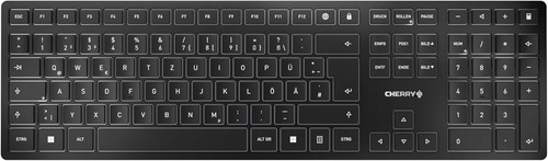 Cherry 9100 slim - cherry, tastatur