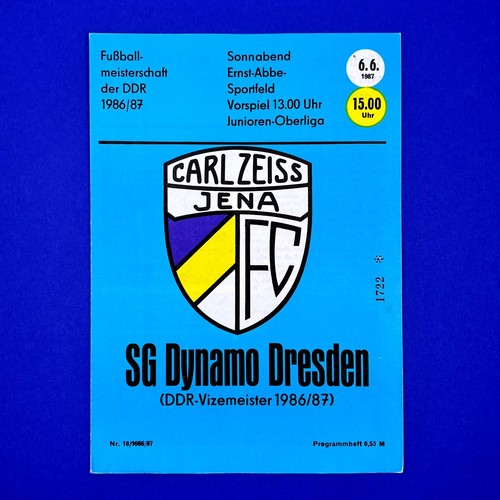 Programmheft carl zeiss - fc,