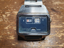 KIENZLE LIFE 2002 Scheibenuhr mit wuchtigem Fischer Edelstahl-Armband defekt