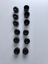 Original VW Radschrauben Kappen 9x + 3x Kappen für Felgenschloss