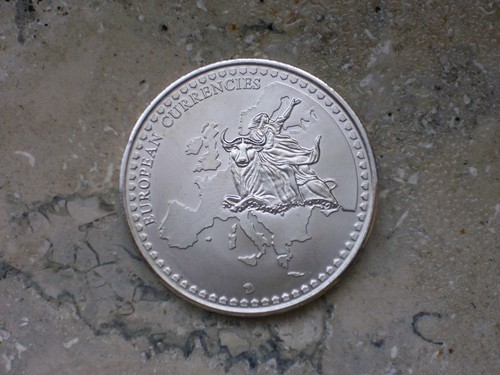 Medaille european currencies - medaille,