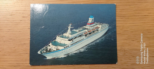 Postkarte passagierschiff - postkarte,