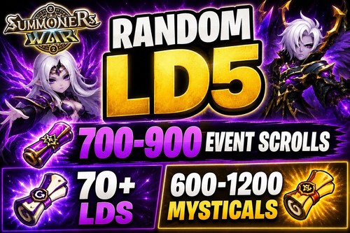 Summoners war random ld5 - summoners,