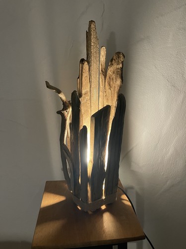 Treibholz lampe leuchte - lampe,