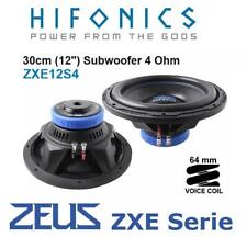 HIFONICS ZXE12S4 SUBWOOFER 30 cm (12") 600 Watt, 4 Ohm ZEUS ZXE Series Woofer