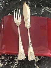 Van De Velde - Fischbesteck - 800er Silber - Um 1905