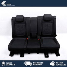 Original Sitze hinten Rücksitzbank Opel Meriva B Teilleder Schwarz 13293774