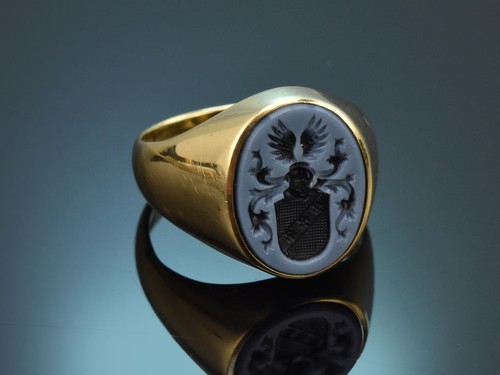Herren siegel ring mit - herren,