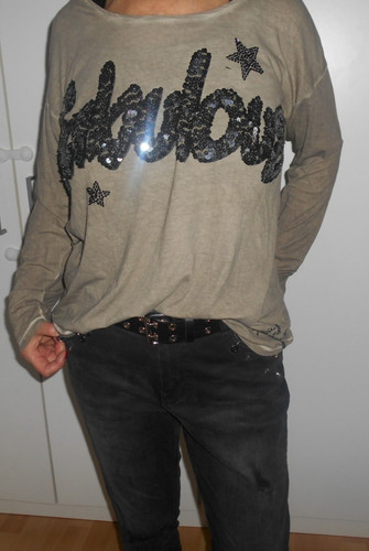 Tolles longsleeve verwaschenes - tolles,