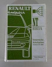 Werkstatthandbuch Elektr. Schaltpläne Renault Laguna II Typ X 74 Stand 01 / 2001