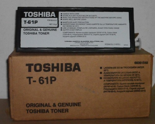 Toshiba toner 61p black - t-61p,