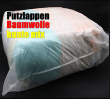 Putzlappen Baumwolle bunt mix