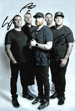 The Ghost Inside Band signed 8x12 inch Foto Autogramme
