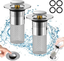 2 Stück Waschbeckenstöpsel