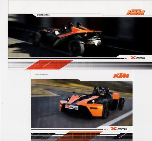 Ktm bow werbekarten - 2, ca