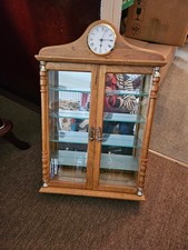 Hängevitrine Glas/Holz