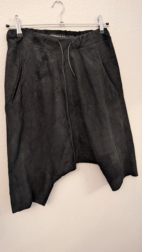 Hose aus gefetztem - hose, leder
