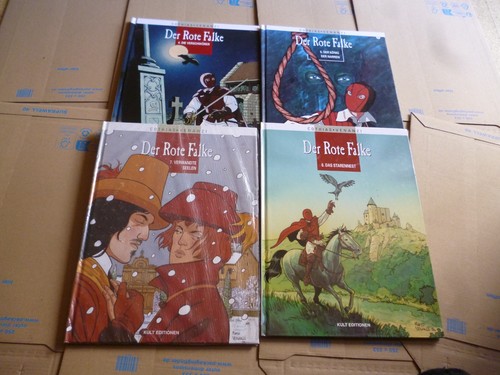 Der rote falke hc - rote, comic