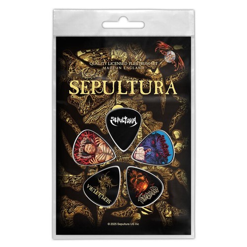Sepultura plektren set - sepultura, plektren-set