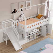 Massives Kinderbett 90x200