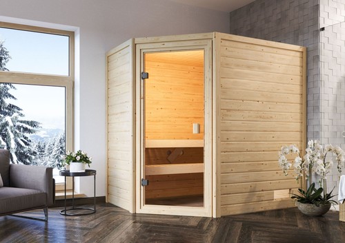Sauna 38mm massivholzsauna - sauna,