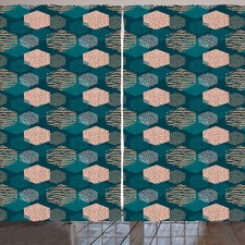 Leopard Rustikale Gardine