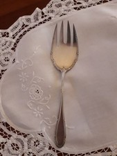 WMF alte  versilberte Vorlege - Gabel, Fischvorleger