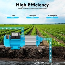 1300W 5-stufige Gartenpumpe