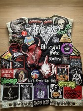 Heavy Metal Kutte Mercyful Fate Patch Weste Heavy Doom Rock Keep It True 666