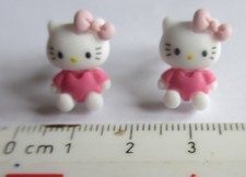 Ohrstecker Hello Kitty ungetragen neuwertig Modeschmuck