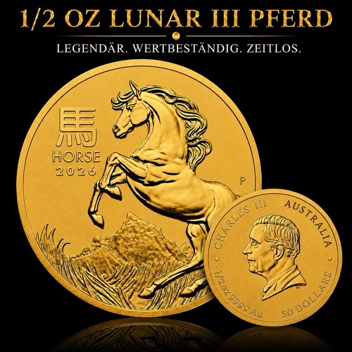 Goldmünze unze lunar - 1,