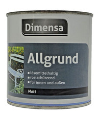Dimensa Allgrund Haftgrund Grundierung für innen / außen weiß matt - 0,375 L