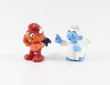 Schlumpf Schlümpfe 2.0212 + 2.0213 == 2 x Engelchen Teufelchen Schleich HongKong