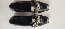 ZARA LOAFER AUS LEDER SCHWARZ