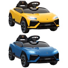 Kinder Elektroauto 12V Kinderauto mit 2,4 GHz Fernbedienung, 2 Motor LED, Musik