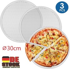 3x Pizza Screen Alu 30cm Set