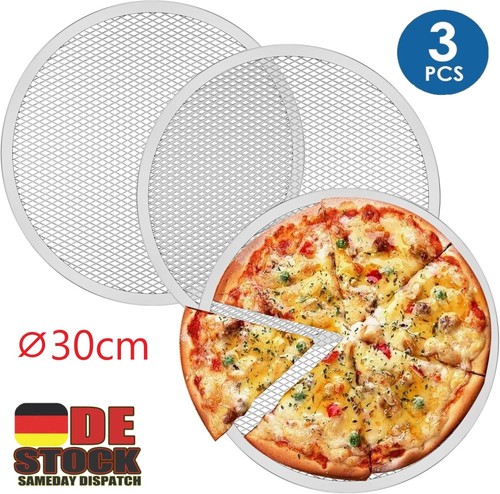 Pizza screen alu 30cm set - pizza,
