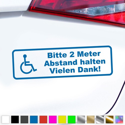Metre distance sticker - 2,